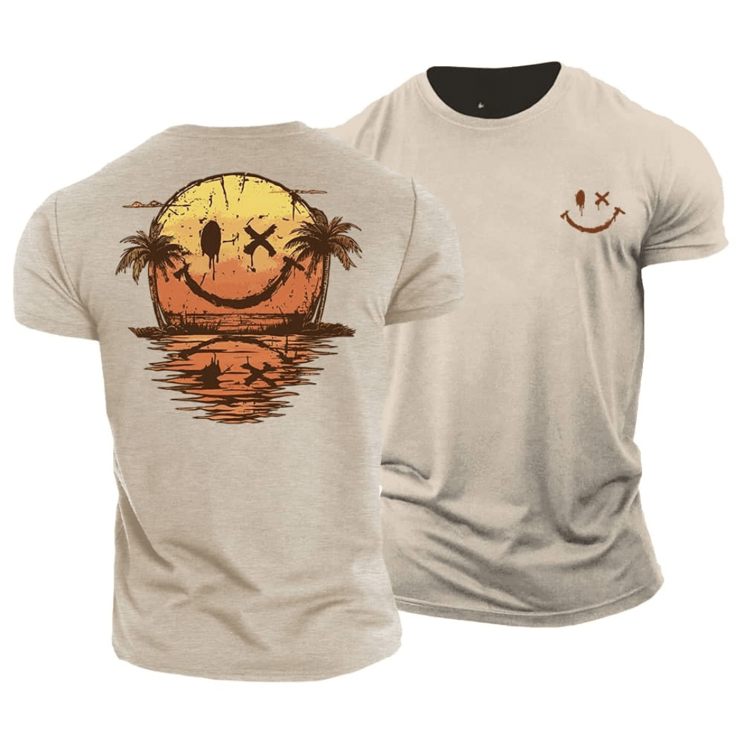 Zomerse Smiley Zee T-Shirt | 2+1 Gratis