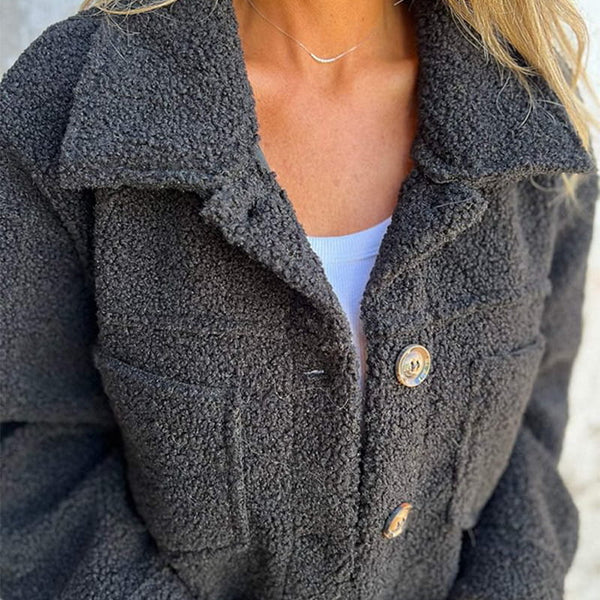Laluna® | Modieuze wollen coat