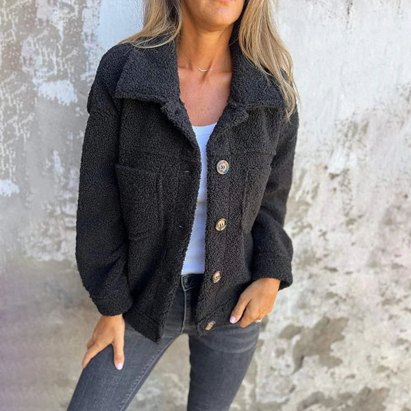 Laluna® | Modieuze wollen coat