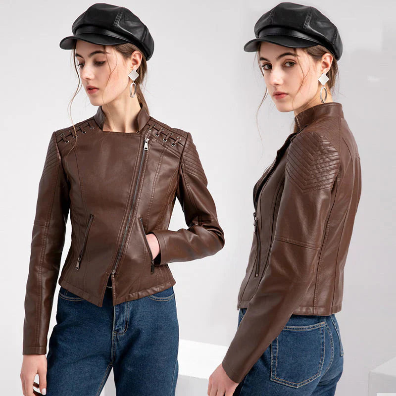 Laluna® | Luxe Leren Jas
