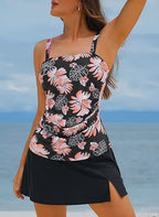 Square Neck Tankini Set