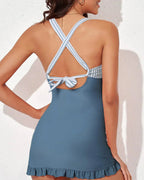 Swimdress – Corrigerend Badpak met Ruches