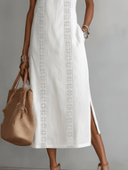 Tessa | Casual Dames Midi-jurk