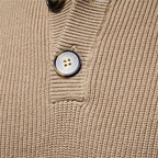 Michiel | Heren Trui Met Knoopdesign