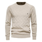 Daniel | Heren Trui Met Ruitdesign