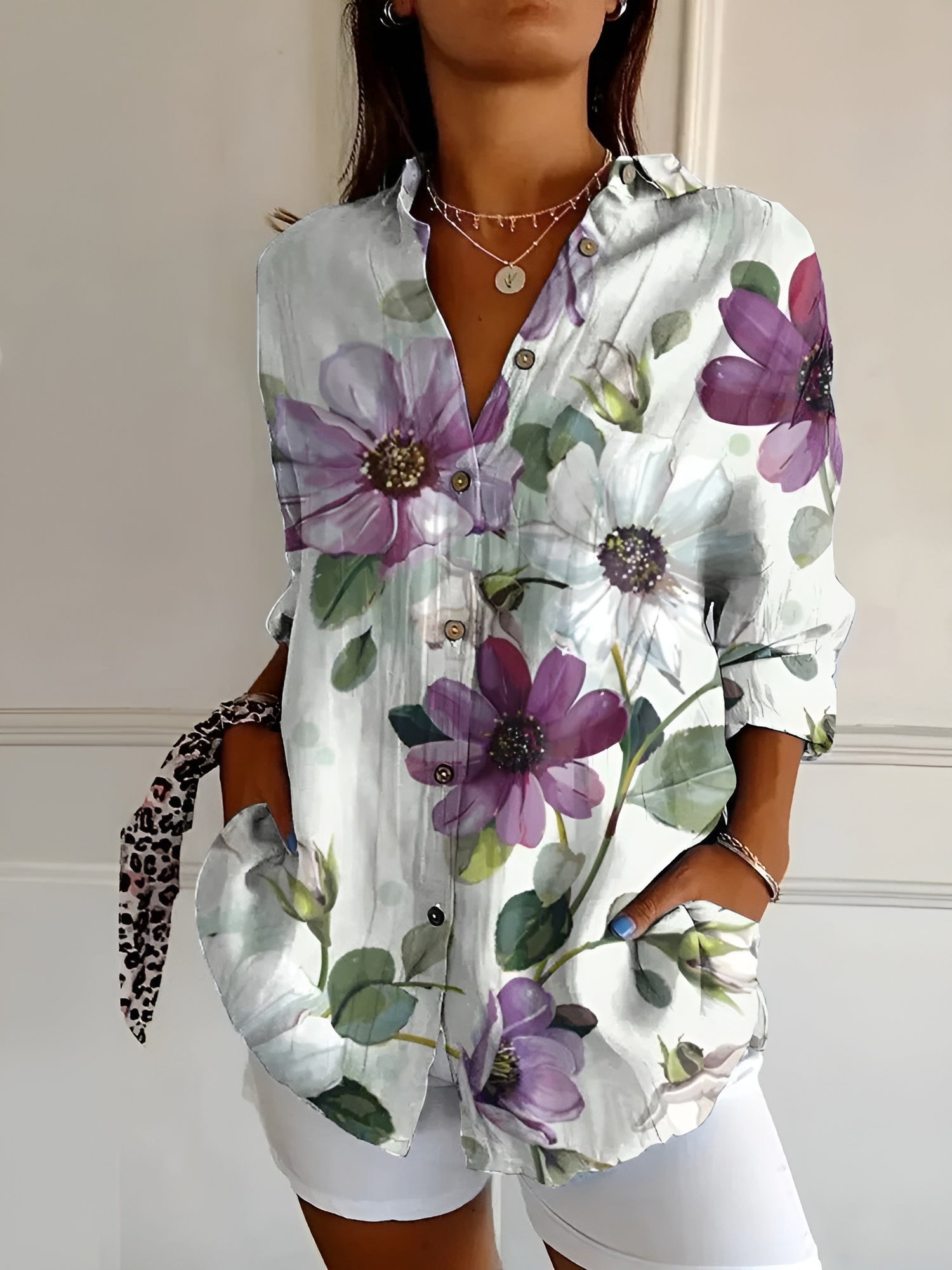 Laluna® | Zomerse Blouse met Print