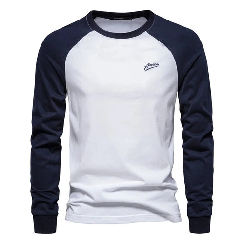 Heren-T-shirt met lange mouwen