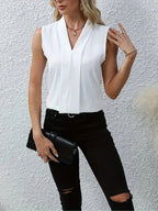 Violette | Casual Top met V-Hals