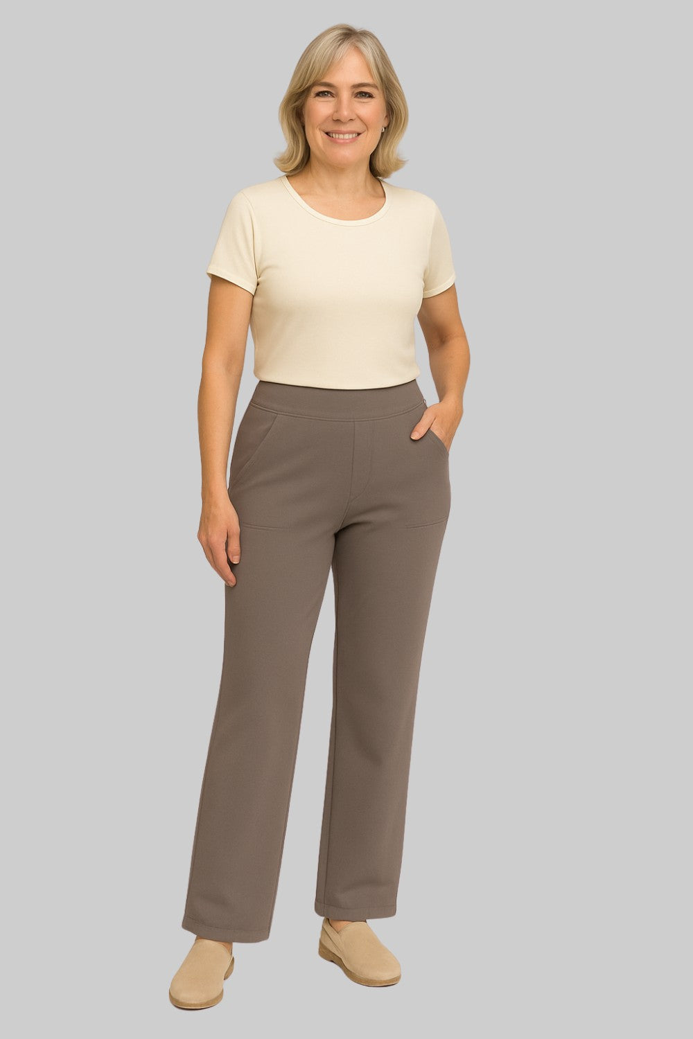 Laluna® | Elegante broek in zachte jersey
