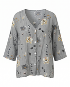 Damesblouse | Driekwart Mouw