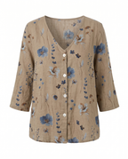 Damesblouse | Driekwart Mouw