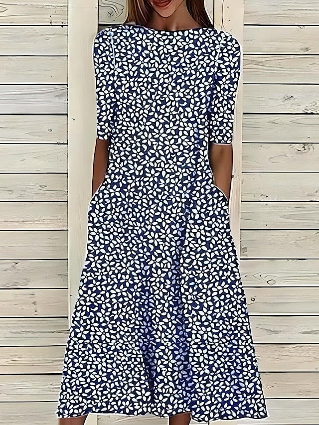 Laluna® | Jurk met Bloemenprint